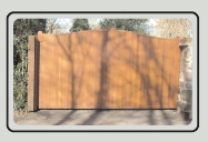 Wooden Automatic Gates
